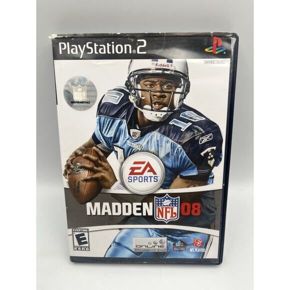 Madden NFL 08 (Sony PlayStation 2, 2007) Complete CIB Manual PS2 Tested - Picture 1 of 5